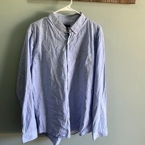 GAP Slim Fit blue Men’s XL button down Dress Shirt